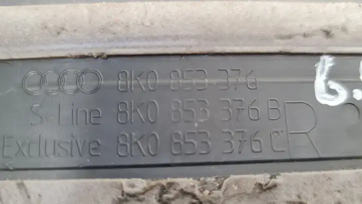Audi A4 S4 B8 8K (2007 - 2011) 8K0853376 Внутренняя отделка заднего порога — фото 3