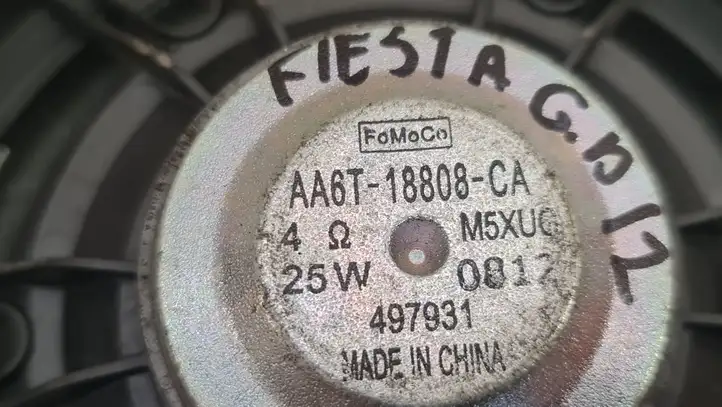 Ford Fiesta (2009 - 2012) AA6T18808CA Динамики задних дверей — фото 3