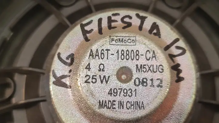 Ford Fiesta (2009 - 2012) AA6T18808CA Динамики задних дверей — фото 3