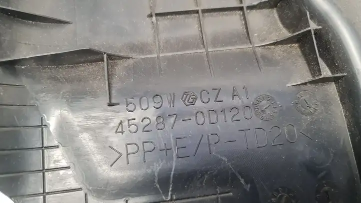 Toyota Yaris (2012 - 2014) 452870D120 Обшивка рулевой колонки — фото 6