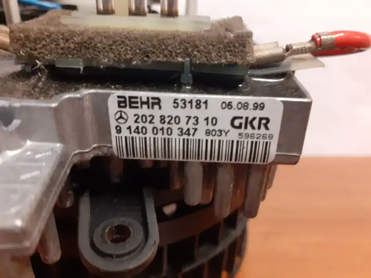 Mercedes-Benz CLK A208 (1997 - 2002) 2028207310 Комплект системы вентиляции салона — фото 4