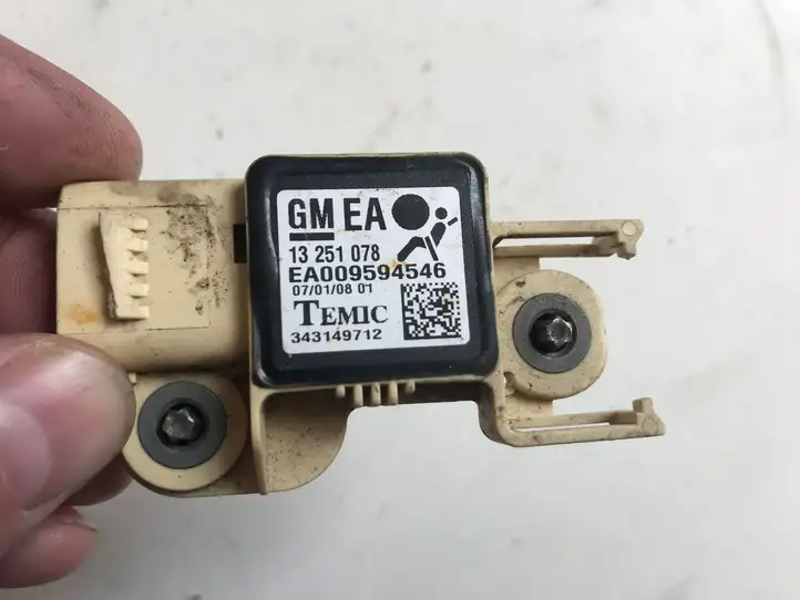 Opel Astra H (2004 - 2009) 13251078 Датчик удара SRS — фото 2