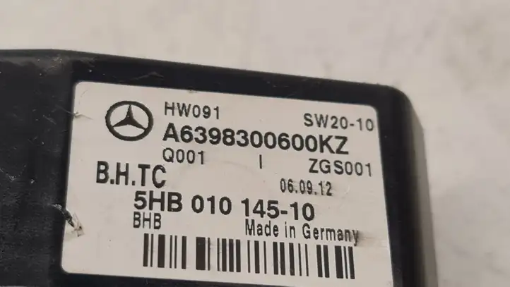 Mercedes-Benz Vito W447 (2014 - ) A6398300600 Блок управления климат-контролем — фото 3