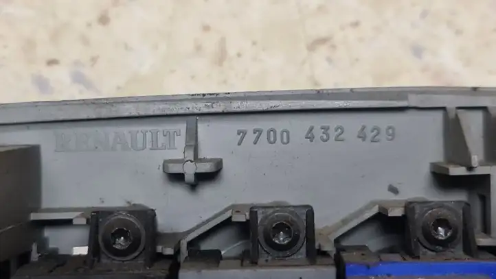 Renault Scenic I (1996 - 2003) 7700432429 Кнопка стеклоподъемников — фото 3