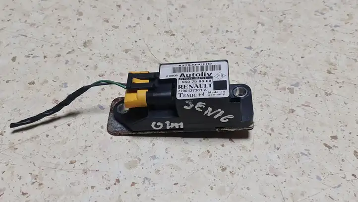 Renault Scenic I (1996 - 2003) 7700437301A Датчик удара SRS — фото 1