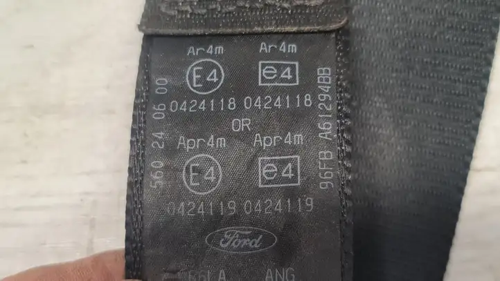 Ford Fiesta (2000 - 2005) 96FBA61294BB Передний ремень безопасности — фото 3