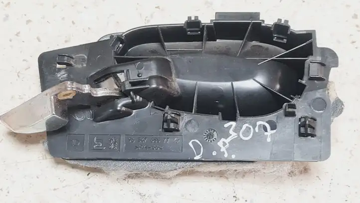 Peugeot 307 CC (2001 - 2005) 9634768577 Внутренняя ручка двери — фото 3