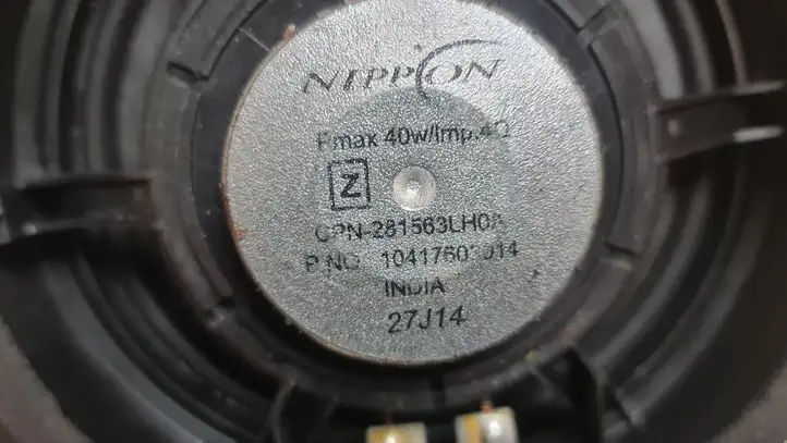 Nissan Micra (2013 - 2016) 281563LH0A Динамики задних дверей — фото 2