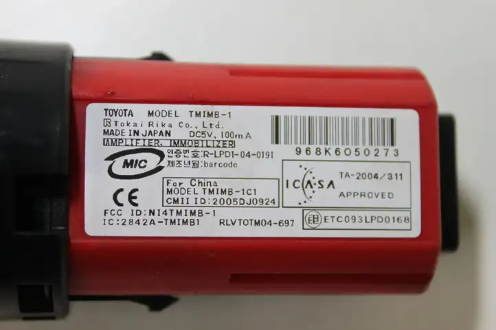 Toyota Auris 150 (2006 - 2012) 2842ATMIB1 Включатель зажигания и стартера — фото 5