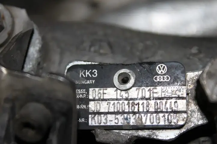 Seat Leon (1P) (2005 - 2012) 06F145701E Турбина — фото 3