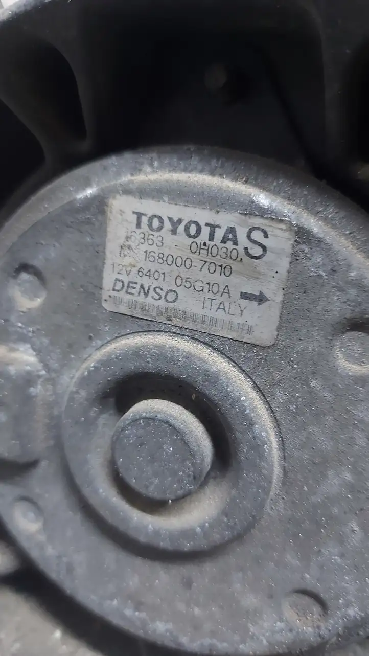 Toyota Avensis T250 (2003 - 2006) 1227508280 Электровентилятор радиатора — фото 5