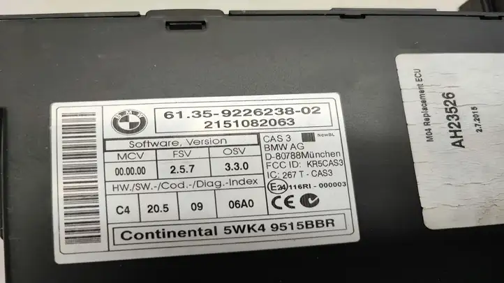 BMW 3 E90 E91 (2005 - 2012) 7561834 Комплект системы зажигания — фото 3