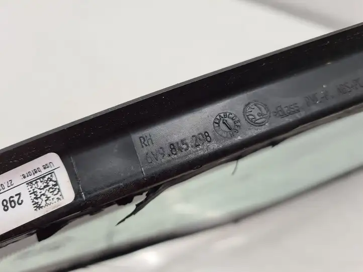 Skoda Fabia Mk3 (NJ) (2015 - 2021) 6V9845298 Заднее боковое стекло — фото 5