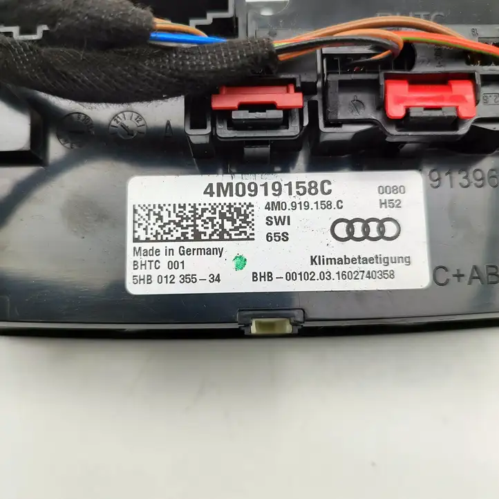 Audi Q7 4M (2015 - ) 4M0919158C Управление климат контролем — фото 7