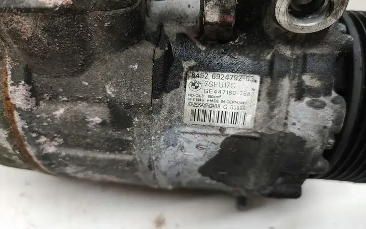 BMW 3 E90 E91 (2005 - 2012) 6924792 Компрессор (насос) кондиционера воздуха — фото 2