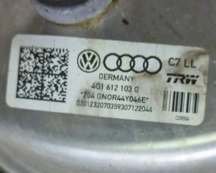 Audi A7 S7 4G (2010 - 2014) 4G1612103G Вакуумный усилитель тормозов — фото 7