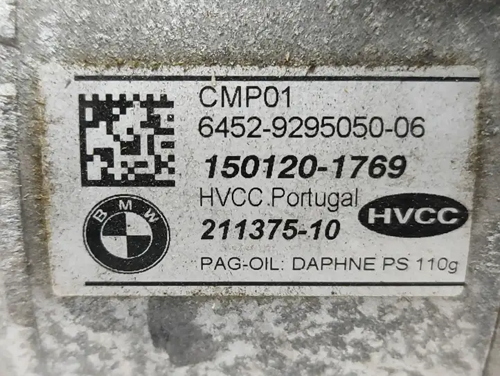 Mini One Cooper F56 F55 (2012 - 2022) 21137510 Компрессор (насос) кондиционера воздуха — фото 3