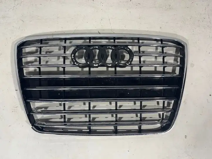 Audi A8 S8 D4 4H (2010 - 2014) 4H0853651 Передняя решетка — фото 1