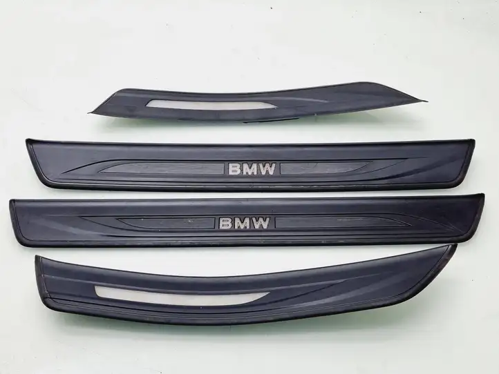 BMW 5 F10 F11 (2009 - 2016) 7203603 Внутренняя обшивка порога (комплект) — фото 1