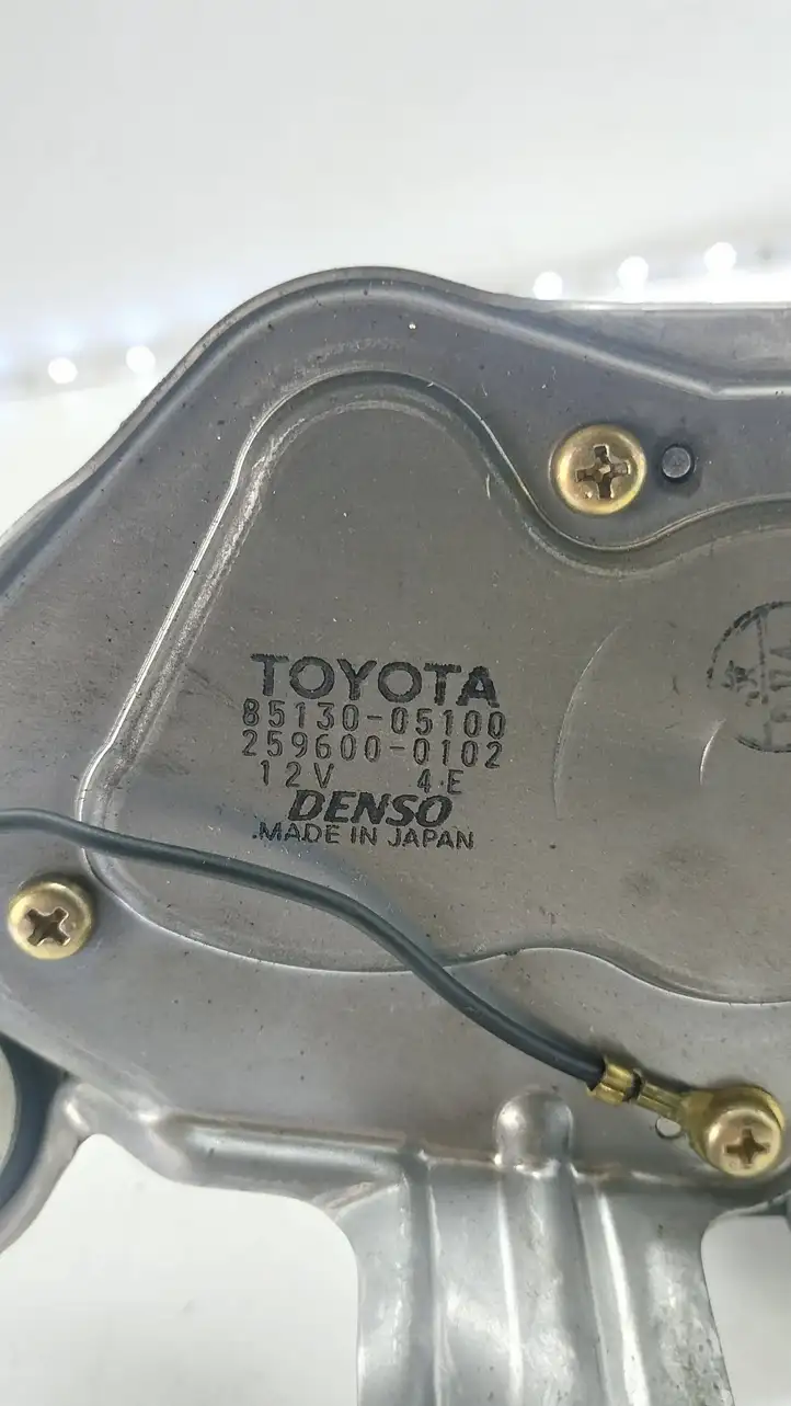 Toyota Avensis T250 (2006 - 2009) 8513005100 Двигатель стеклоочистителя заднего стекла — фото 3