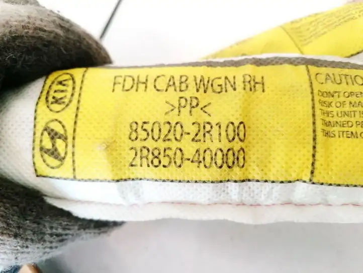 Hyundai i30 (2007 - 2012) 850202R100 Боковая подушка безопасности шторка — фото 3