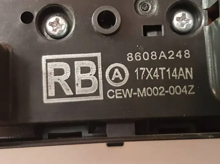 Mitsubishi Outlander (2014 - 2016) 8608A248 Кнопка стеклоподъемников — фото 5