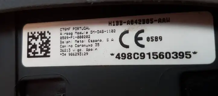Ford Fiesta (2017 - ) H1BBA042B85 Подушка безопасности руля — фото 2