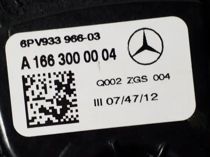 Mercedes-Benz GL X166 (2013 - 2019) A1663000004 Педаль акселератора — фото 2