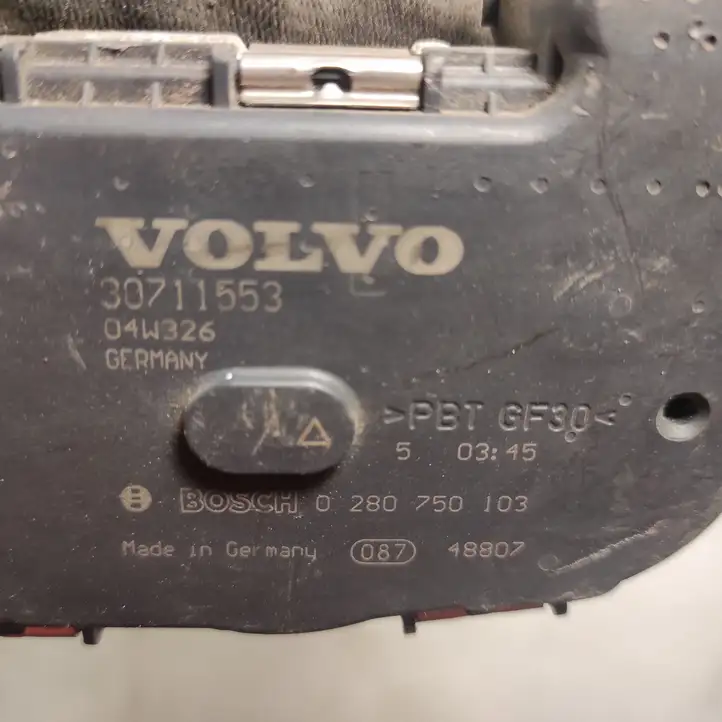 Volvo S80 (2004 - 2006) 0280750103 Дроссельная заслонка — фото 4