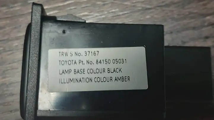 Toyota Avensis T250 (2003 - 2006) 8415005031 Переключатель омывателя фар — фото 3