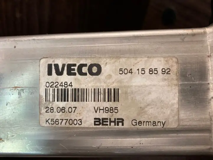 Iveco Daily Daily 35 - 40.10 (2001 - 2016) 504158592 Охладитель клапана EGR — фото 7