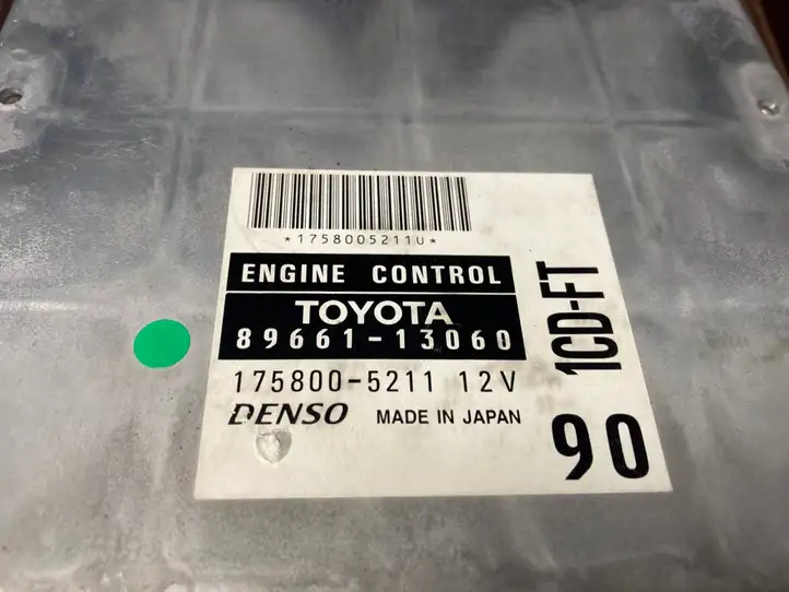 Toyota Corolla Verso E121 (2001 - 2004) 8978013010 Блок управления двигателем (ECU) — фото 5
