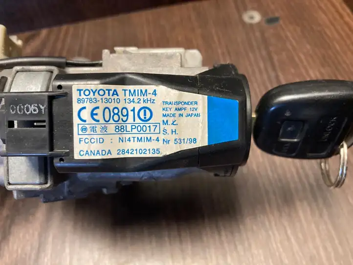 Toyota Corolla Verso E121 (2001 - 2004) 8978013010 Блок управления двигателем (ECU) — фото 10