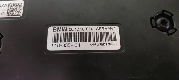 BMW X1 E84 (2009 - 2015) 9168335 Усилитель антенны — фото 5