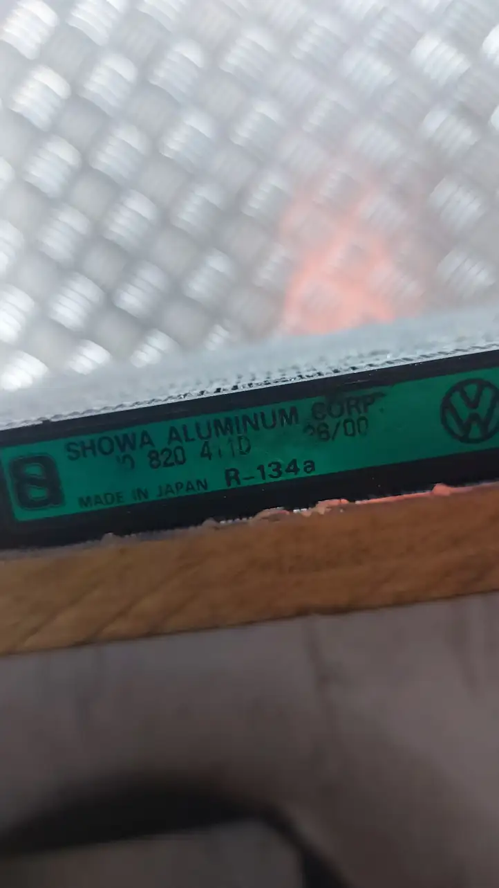 Volkswagen Golf IV (1998 - 2005) 1J0820411D Радиатор кондиционера — фото 6