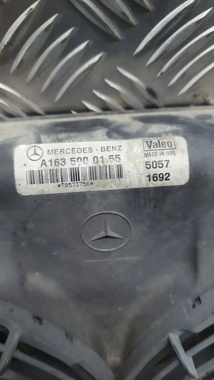 Mercedes-Benz ML W163 (1997 - 2005) A1635000155 Электровентилятор радиатора — фото 4