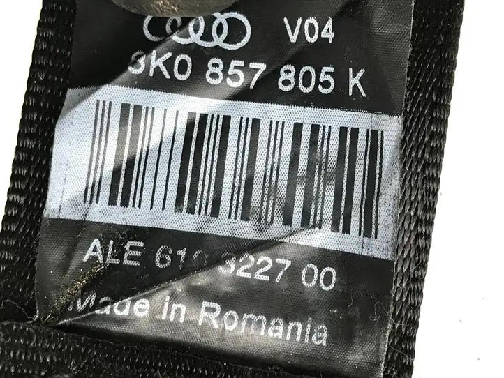 Audi A4 S4 B8 8K (2007 - 2011) 8K0857805K Задний ремень безопасности — фото 12