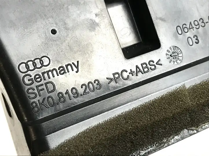 Audi A4 S4 B8 8K (2007 - 2011) 8K0819203D Задний воздушный дефлектор — фото 5