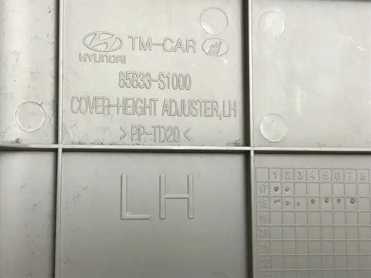Hyundai Santa Fe (2018 - 2020) 18G0700050 Верхняя обшивка стойки B — фото 4