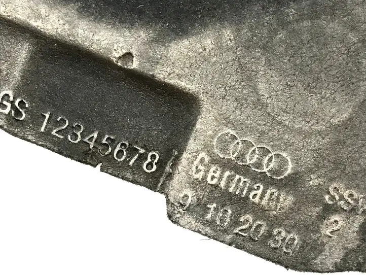 Audi A6 C7 (2011 - 2014) 4G0825216 Защита днища задней части — фото 4