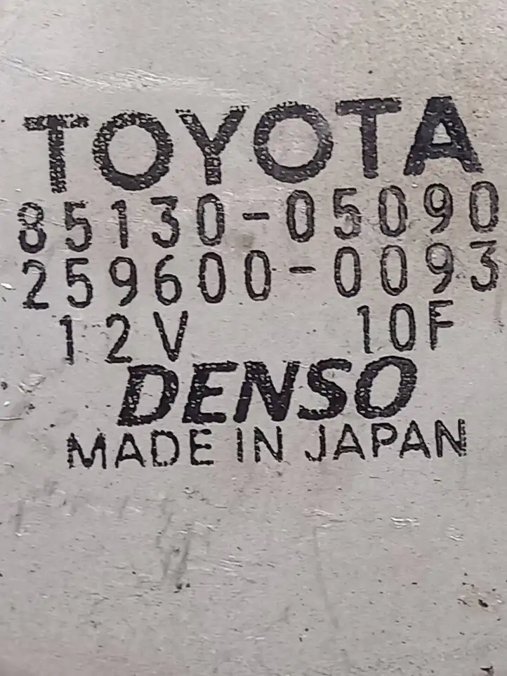 Toyota Avensis T250 (2003 - 2006) 8513005090 Двигатель стеклоочистителя заднего стекла — фото 2