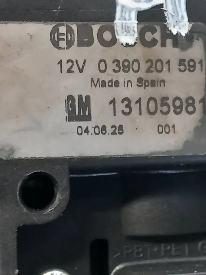 Opel Astra H (2004 - 2009) 13105981 Двигатель стеклоочистителя заднего стекла — фото 2
