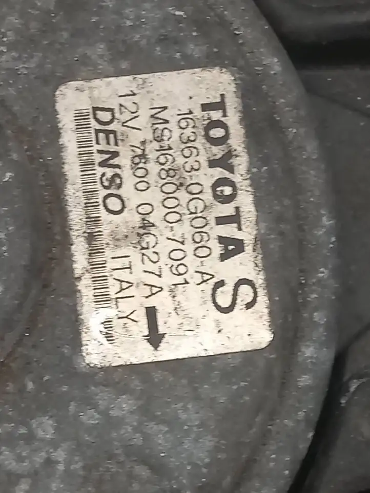 Toyota Avensis T250 (2006 - 2009) 163630G060A Дифузор радиатора — фото 2