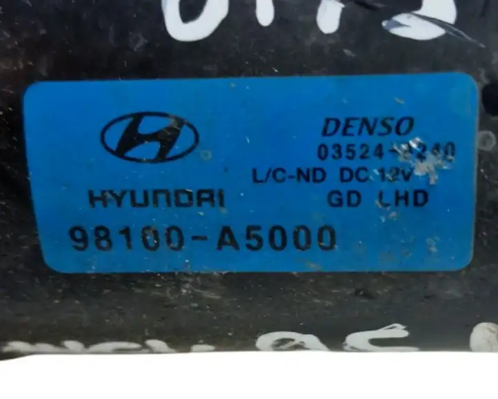 Hyundai i30 (2012 - 2015) 98100A5000 Комплект механизма стеклоочистителей — фото 7