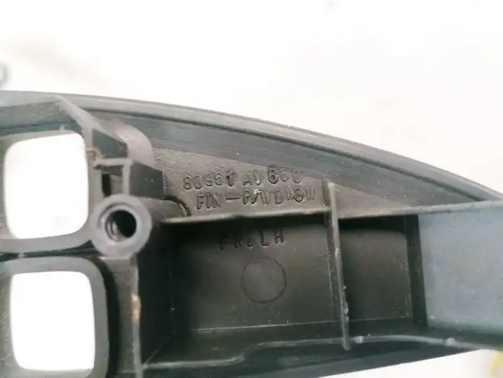 Nissan Primera (2001 - 2008) 80961AV660 Накладка кнопки стеклоподъемника — фото 3