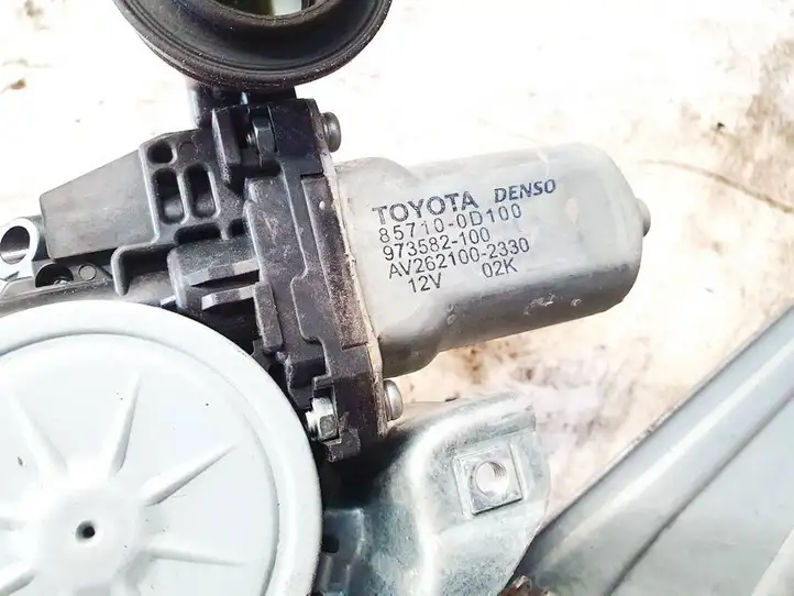 Toyota Auris 150 (2006 - 2012) 857100d100 Стеклоподъемник задней двери — фото 3