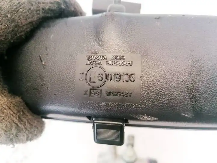 Toyota Avensis Verso (2001 - 2004) E6019105 Салонное зеркало заднего вида — фото 3