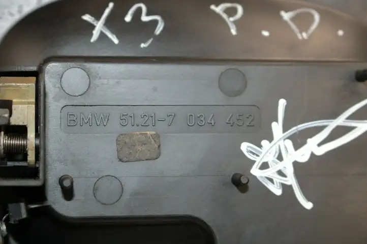 BMW X3 E83 (2003 - 2010) 7034452 Наружная ручка двери — фото 7