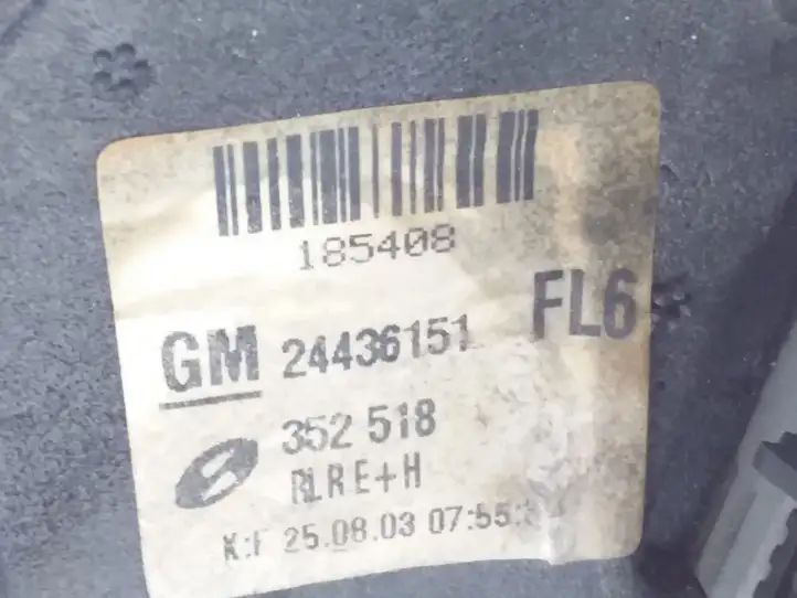 Opel Vectra C (2002 - 2005) 24436151 Боковое зеркало с электроприводом — фото 4