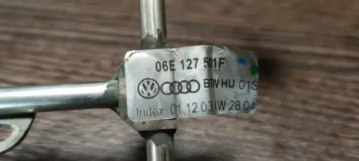 Audi A6 S6 C6 4F (2004 - 2008) 06E127501F Трубка топливной системы — фото 4